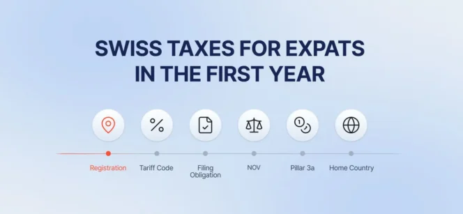 Swiss taxes for expats in the first year